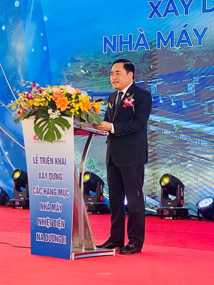 Ông Hồ Tiến Thiệu – Chủ tịch Ủy ban Nhân dân tỉnh Lạng Sơn phát biểu chỉ đạo tại Lễ triển khai.