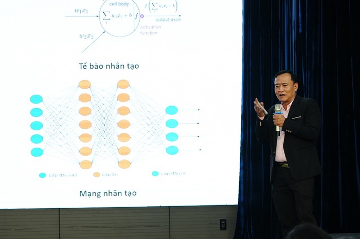 Các diễn giả chia sẻ kiến thức, kinh nghiệm thực tế trong việc ứng dụng công nghệ AI (2).jpg