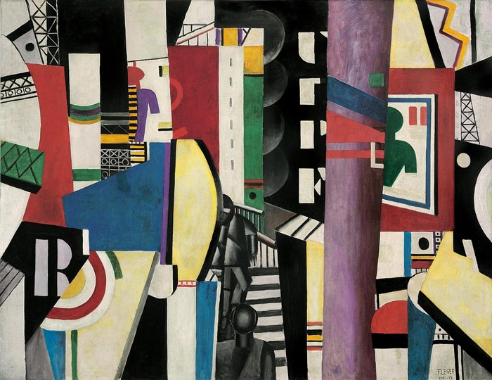 04_Fernand Léger- The City (La_Ville) - Thành phố - Sơn dầu trên toan - 1919.jpg