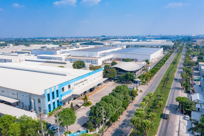 Một góc Khu công nghiệp Quang Minh thuộc ROX iPark (tiền thân là VID Group – đơn vị được mệnh danh là bà đỡ của các khu công nghiệp)