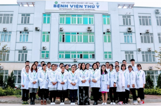 Bệnh viện Thú y (Học viện Nông nghiệp Việt Nam) đi vào hoạt động từ năm 2019.