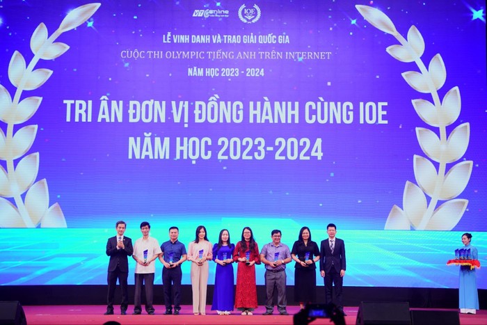 Tri ân các Sở Giáo dục và Đào tạo đồng hành cùng IOE năm học 2023 - 2024.