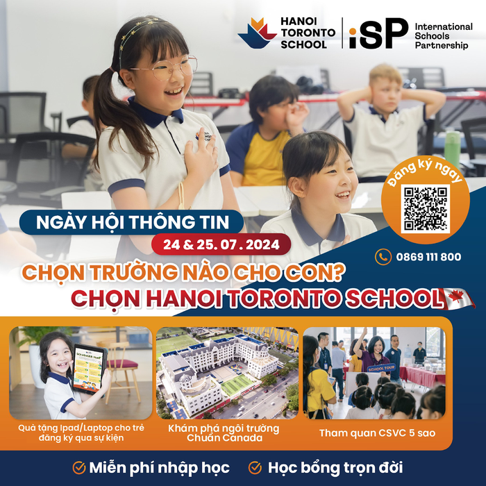 Đăng ký ngay tham gia ngày hội thông tin và tham quan trường Hà Nội Toronto để nhận nhiều ưu đãi hấp dẫn.