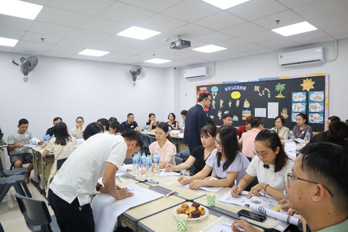 Buổi Workshop “Dạy con trong hạnh phúc” dành riêng cho phụ huynh Bamboo.