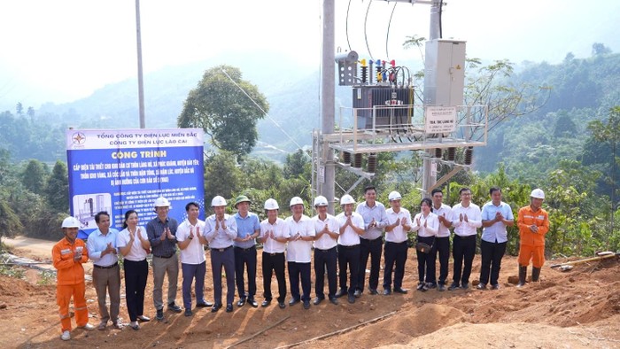 Công trình hoàn thành ngay trước thềm kỷ niệm 70 năm ngày thành lập ngành Điện lực Việt Nam (21/12/1954 - 21/12/2024).