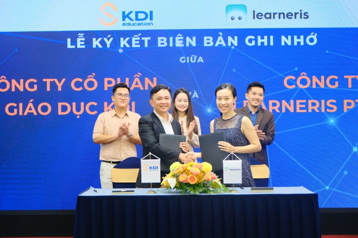 Lễ ký kết Biên bản ghi nhớ hợp tác giữa KDI Education và Công ty Learneris.