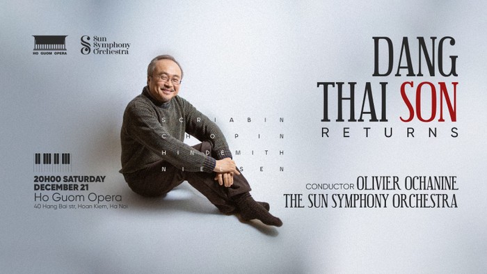 “Đặng Thái Sơn Returns” concert diễn ra vào tối ngày 21/12/2024 tại nhà hát Hồ Gươm.