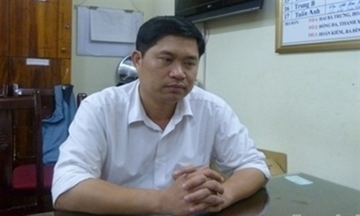 Bác sỹ Nguyễn Mạnh Tường tại cơ quan điều tra
