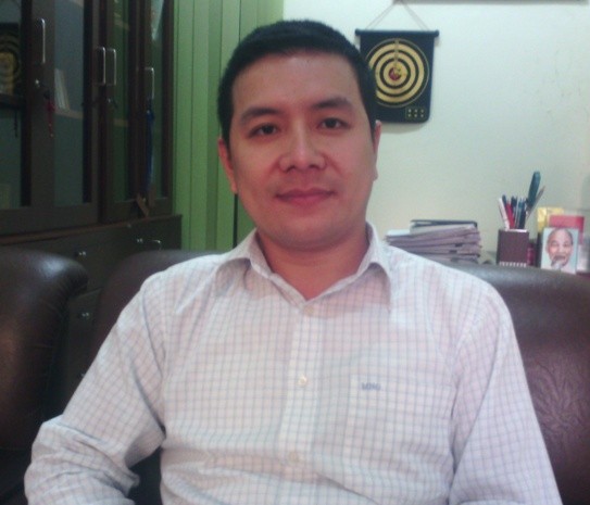 Ông Lê Anh Tuấn, Phó GĐ thường trực Trung tâm Hỗ trợ và Phát triển Thanh niên Hà Nội (Thành đoàn Hà Nội)