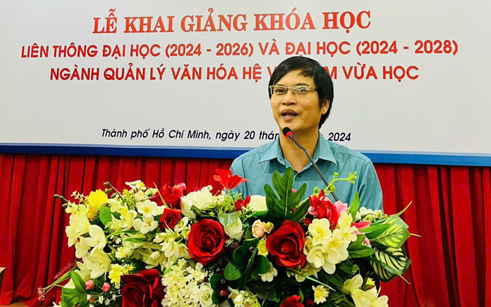 Thạc sĩ Nguyễn Thanh Tùng, Phó Trưởng phòng Đào tạo, Quản lý khoa học và Hợp tác quốc tế, Trường Đại học Văn Hóa Thành phố Hồ Chí Minh. Ảnh: Website nhà trường