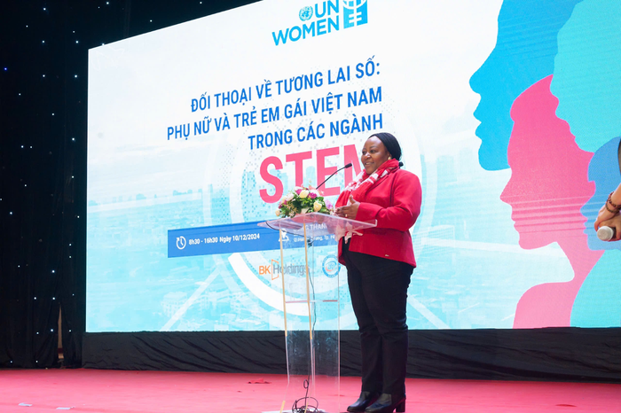 Bà Caroline Nyamayamombe, Trưởng đại diện UN Women Việt Nam.