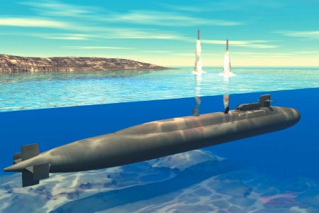 Pakistan sẽ phát triển một tàu ngầm hạt nhân để cân bằng sức mạnh với Ấn Độ. (Ảnh minh họa)