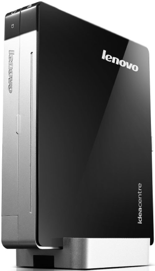 Máy tính để bàn Lenovo IdeaCentre Q180: Được Lenovo khẳng định là máy tính nhỏ nhất được bán trên thị trường. Với kích thước 155x192x22mm và nặng 0,7 kg, trông nó chỉ như một cuốn sổ tay hoặc 1 ổ cứng gắn rời. Q180 dùng BXL Atom 2,13GHz, RAM DDR3 4GB, ổ cứng 500GB, đồ họa AMD Radeon 6450A.