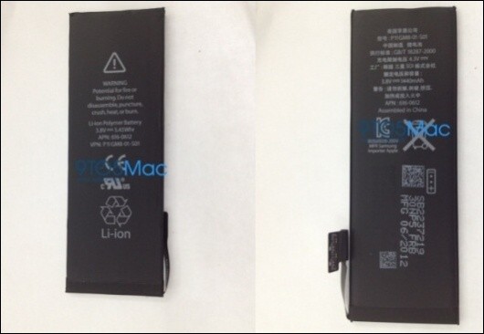 7. Nguồn pin dung lượng 1.440mAh: iPhone 5 sở hữu nguồn pin với dung lượng 1.440mAh, cao hơn 10mAh so với iPhone 4S đương đại. Thông tin trên vỏ ngoài cho thấy nguồn pin đang sử dụng hiệu điện thế 3,8V (cao hơn mức 3,7V trên iPhone 4/4S).