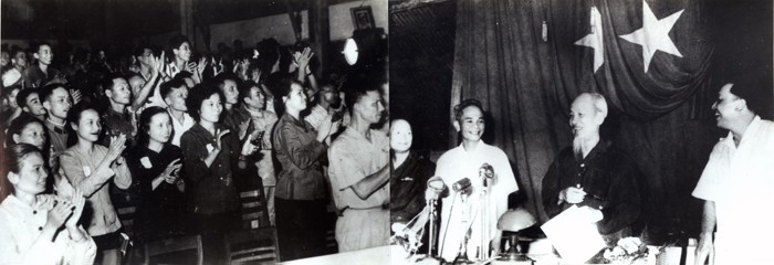 Chủ tịch Hồ Chí Minh huần thị tại Đại hội thi đua “Vì an ninh Tổ quốc, quyết tâm đánh thắng giặc Mỹ xâm lược”, Hà Nội ngày 12/10/1966.