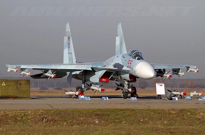 Nga đang thay đổi "chất" cho các tiêm kích dòng Sukhoi và Mikoyan. Ảnh tiêm kích Su-27SM3.