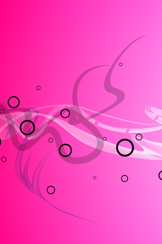 10 Pink Bubbles – iPhone Wallpaper