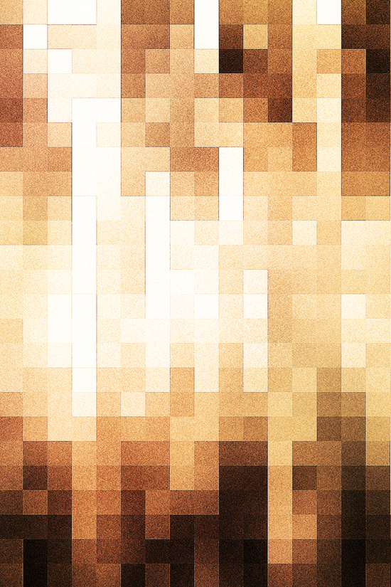 21 Brown Pixels – iPhone Wallpaper