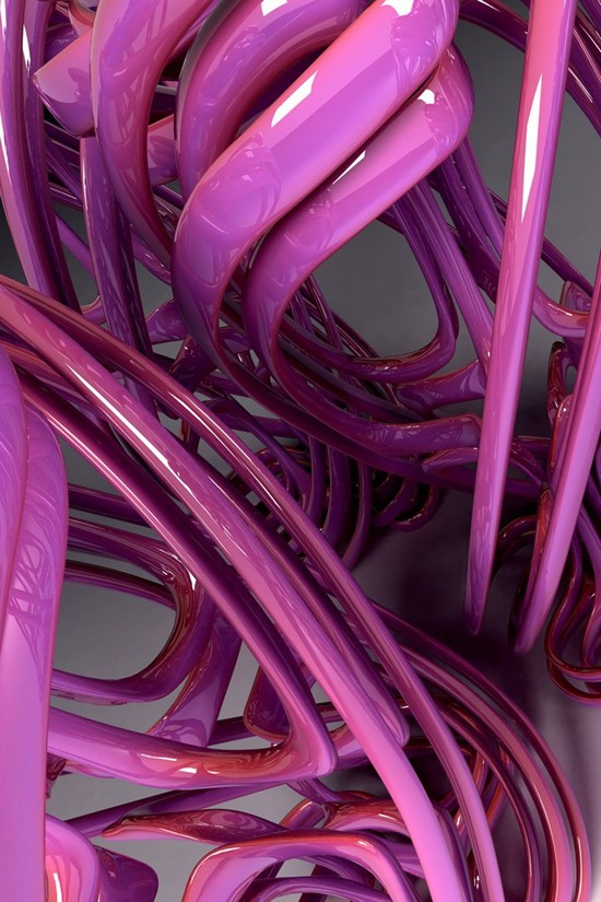 28 Purple Swirls – iPhone Wallpaper