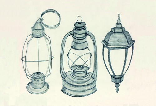 Từng có thời kỳ những chiếc đèn này là phương tiện thăp sáng duy nhất trong nhà.