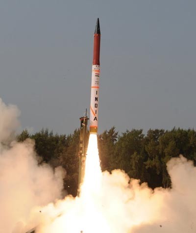 Tên lửa đạn đạo tầm trung Agni-3 có tầm bắn 3.500km