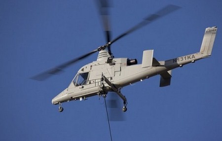 Máy bay không người lái K-MAX đã được sử dụng tại Afghanistan.