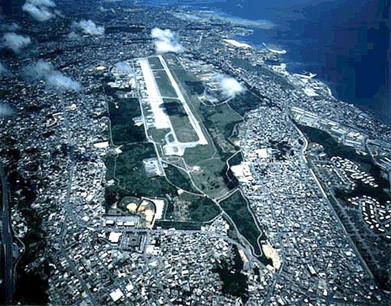 Căn cứ Futenma của quân đồn trú Mỹ tại Okinawa - Nhật Bản