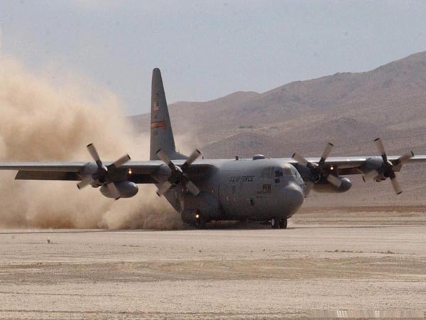 Máy bay vận tải C-130 của Mỹ.