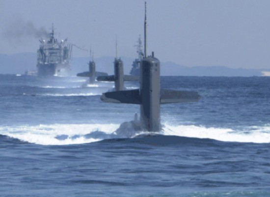 Biên đội tàu chiến, tàu ngầm của Lực lượng Phòng vệ Biển Nhật Bản