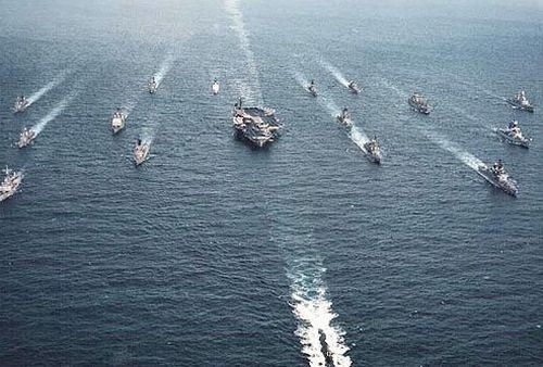 Hạm đội 7 của Hải quân Mỹ trên biển Đông