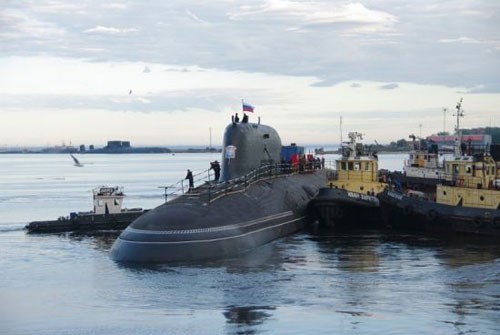 Tàu ngầm hạt nhân đa năng thế hệ thứ tư mang tên Severodvinsk của Hải quân Nga