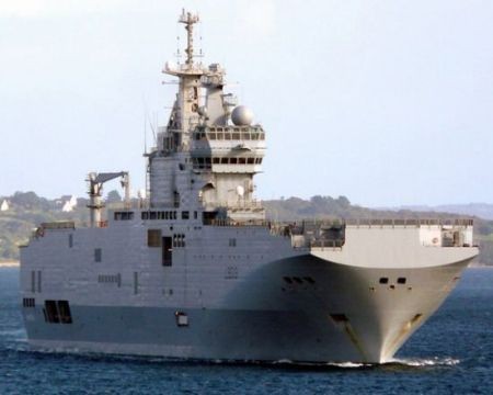 Nga mua 2 tàu tấn công đổ bộ lớp Mistral của Pháp, sẽ trang bị cho Hạm đội Thái Bình Dương Nga