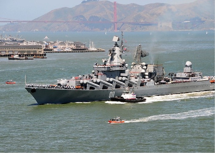 Tàu tuần dương tên lửa Varyag của Hạm đội Thái Bình Dương, Nga