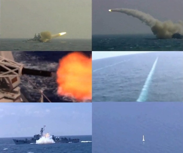 Hải quân Trung Quốc diễn tập quân sự trên đại dương