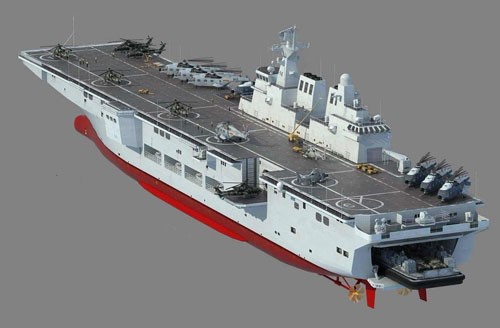 Trung Quốc phát triển tàu tấn công đổ bộ