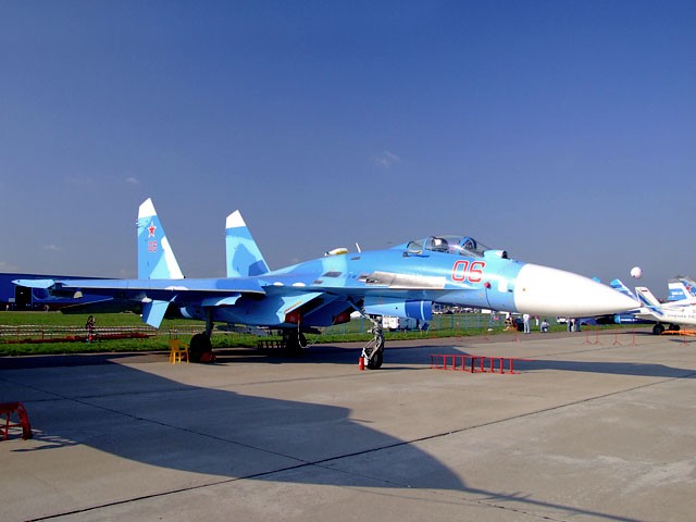Su-27 "xịn" do Nga chế tạo