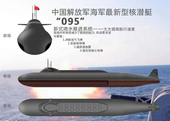 Trung Quốc đang ra sức chiến tạo nhiều loại tàu chiến kể cả tàu nổi, tàu ngầm như trong đó có tàu hộ vệ Type 054A, tàu hộ vệ Type 056, tàu khu trục Type 052C/D, tàu ngầm động cơ AIP lớp Nguyên, tàu ngầm hạt nhân tấn công Type 095, tàu ngầm hạt nhân chiến lược Type 094 và Type 096.