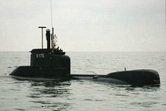 Tàu ngầm diesel Type 206A do Đức chế tạo
