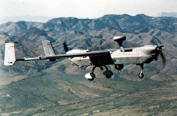 Máy bay không người lái MQ-5B Hunter hay RQ-5A Mỹ