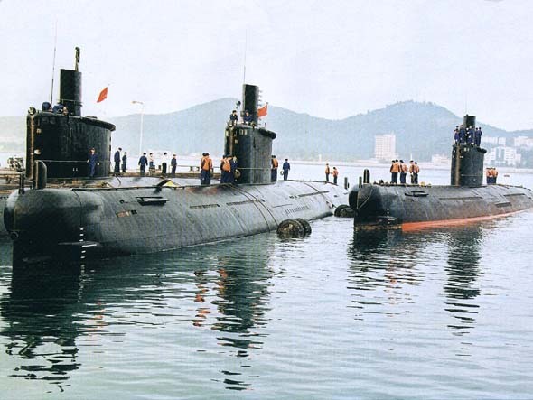 Tàu ngầm thông thường lớp Minh Type 035G, Hải quân Trung Quốc (ảnh tư liệu)