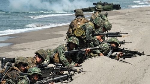 Mỹ-Philipines tập trận đổ bộ (ảnh tư liệu)