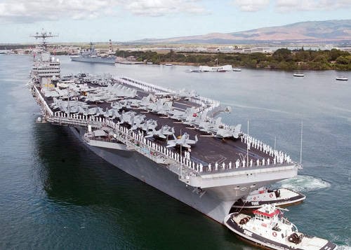 Tàu sân bay USS Abraham Lincoln CVN 72 Mỹ