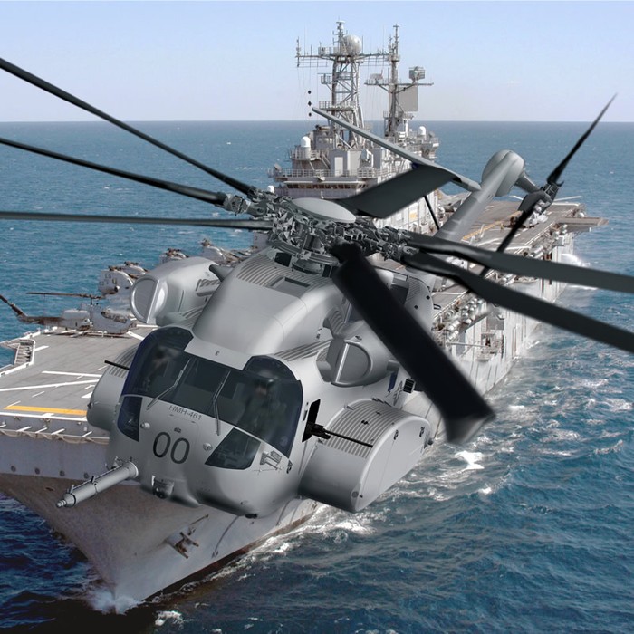 Máy bay trực thăng Sikorsky CH-53K Mỹ