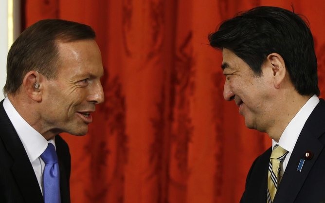 Thủ tướng hai nước Australia-Nhật Bản