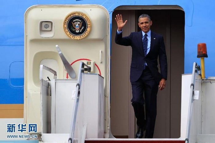 Tổng thống Mỹ Barack Obama đến Malaysia ngày 26 tháng 4 năm 2014. Đến ngày 28 tháng 4, ông sẽ đến Philippines.