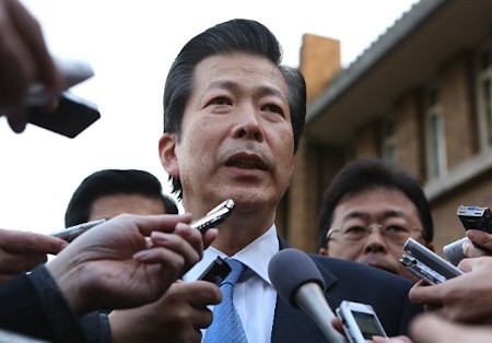 Chủ tịch đảng New Komeito, ông Natsuo Yamaguchi