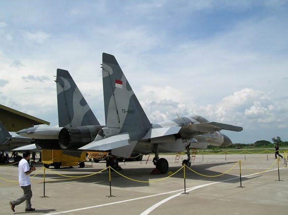 Máy bay chiến đấu Su-30MK2 của Không quân Indonesia