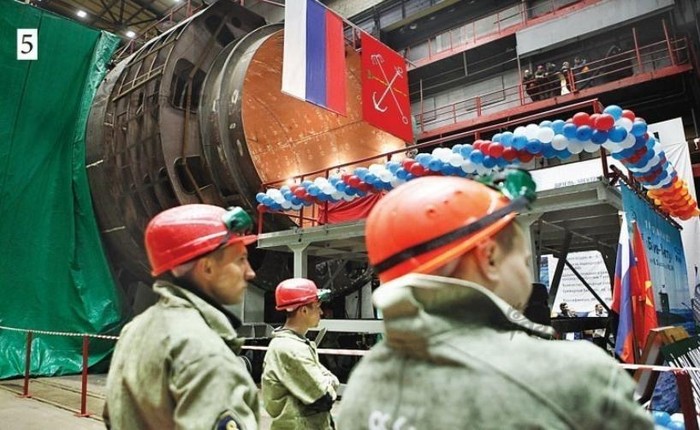 Nhà máy Admiralty Nga chế tạo tàu ngầm cho Việt Nam