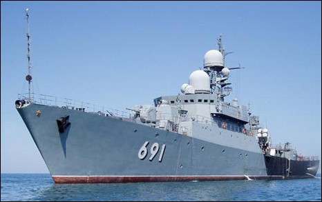Tàu hộ vệ lớp Gepard Việt Nam mua của Nga, lượng giãn nước 2.100 tấn, tốc độ 28 hải lý/giờ.