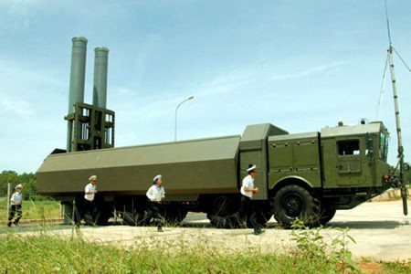 Hệ thống Bastion phóng tên lửa Yakhont của Việt Nam